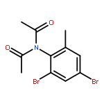 Acetamide, N-acetyl-N-(2,4-dibromo-6-methylphenyl)-