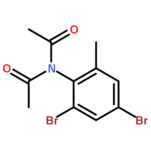 Acetamide, N-acetyl-N-(2,4-dibromo-6-methylphenyl)-