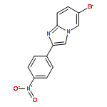 Imidazo[1,2-a]pyridine,6-bromo-2-(4-nitrophenyl)-