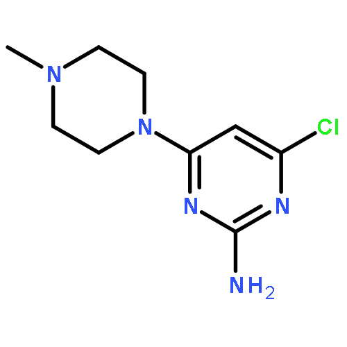 4-CHLORO-6-(4-METHYLPIPERAZIN-1-YL)PYRIMIDIN-2-AMINE 