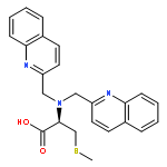 L-Cysteine, S-methyl-N,N-bis(2-quinolinylmethyl)-