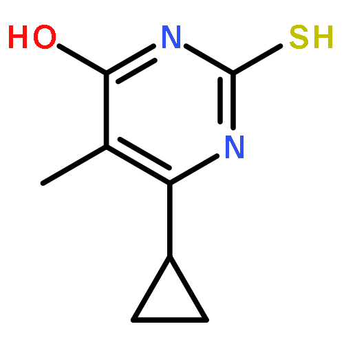 6-Cyclopropyl-2-mercapto-5-methylpyrimidin-4-ol