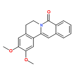 8H-Dibenzo[a,g]quinolizin-8-one, 5,6-dihydro-2,3-dimethoxy-