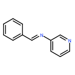 3-Pyridinamine, N-(phenylmethylene)-