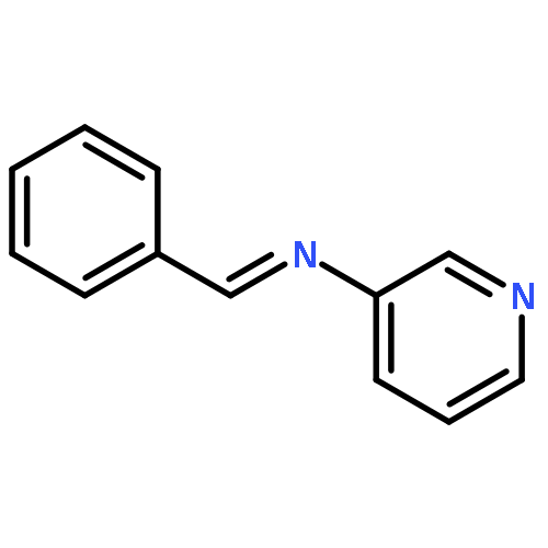 3-Pyridinamine, N-(phenylmethylene)-