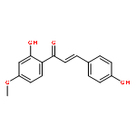 1-(2-HYDROXY-4-METHOXYPHENYL)-3-(4-HYDROXYPHENYL)PROP-2-EN-1-ONE 