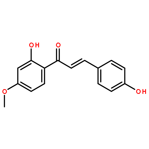 1-(2-HYDROXY-4-METHOXYPHENYL)-3-(4-HYDROXYPHENYL)PROP-2-EN-1-ONE 