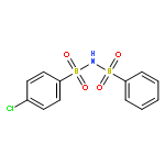 N-(BENZENESULFONYL)-4-CHLOROBENZENESULFONAMIDE 