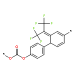 Poly[oxycarbonyloxy-1,4-phenylene[2,2,2-trifluoro-1-(trifluoromethyl)ethyl
idene]-1,4-phenylene]