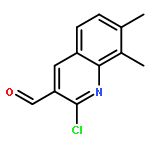 3-Quinolinecarboxaldehyde, 2-chloro-7,8-dimethyl-