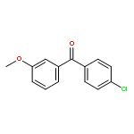 (4-chlorophenyl)(3-methoxyphenyl)methanone