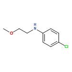 Benzenamine, 4-chloro-N-(2-methoxyethyl)-