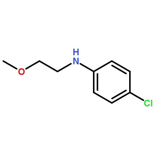 Benzenamine, 4-chloro-N-(2-methoxyethyl)-