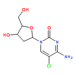 4-amino-5-chloro-1-[(2r,4s,5r)-4-hydroxy-5-(hydroxymethyl)oxolan-2-yl]pyrimidin-2-one