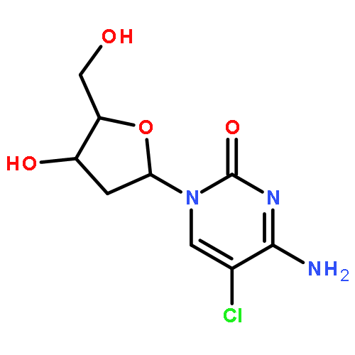 4-amino-5-chloro-1-[(2r,4s,5r)-4-hydroxy-5-(hydroxymethyl)oxolan-2-yl]pyrimidin-2-one