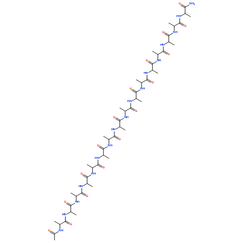 L-Alaninamide,N-acetyl-L-alanyl-L-alanyl-L-alanyl-L-alanyl-L-alanyl-L-alanyl-L-alanyl-L-alanyl-L-alanyl-L-alanyl-L-alanyl-L-alanyl-L-alanyl-L-alanyl-L-alanyl-