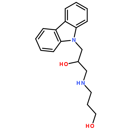 9H-Carbazole-9-ethanol,a-[[(3-hydroxypropyl)amino]methyl]-