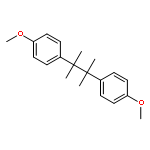 Benzene, 1,1'-(1,1,2,2-tetramethyl-1,2-ethanediyl)bis[4-methoxy-