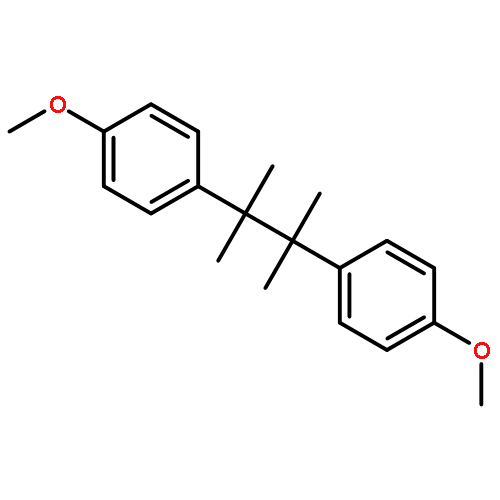 Benzene, 1,1'-(1,1,2,2-tetramethyl-1,2-ethanediyl)bis[4-methoxy-