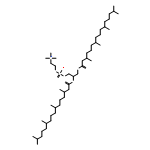 2,3-bis[(3,7,11,15-tetramethylhexadecanoyl)oxy]propyl 2-(trimethylammonio)ethyl phosphate