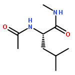 Pentanamide,2-(acetylamino)-N,4-dimethyl-, (2S)-