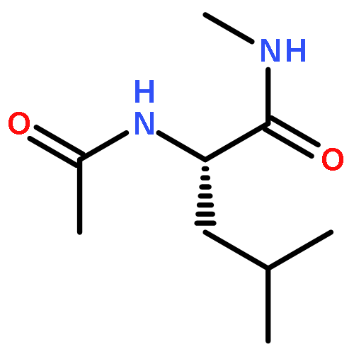 Pentanamide,2-(acetylamino)-N,4-dimethyl-, (2S)-