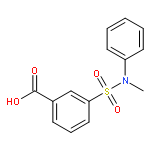 3-(Methyl-phenyl-sulfamoyl)-benzoic acid