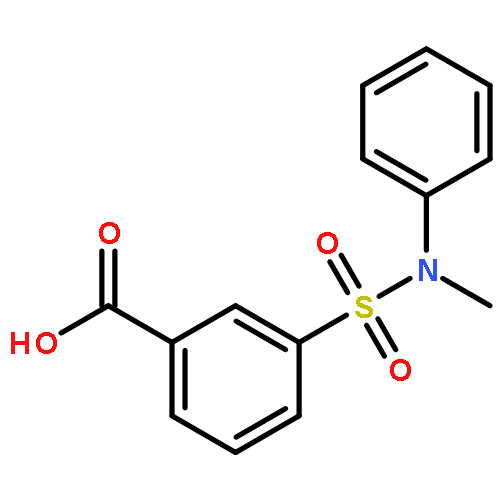 3-(Methyl-phenyl-sulfamoyl)-benzoic acid