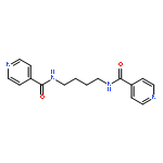 4-Pyridinecarboxamide, N,N'-1,4-butanediylbis-