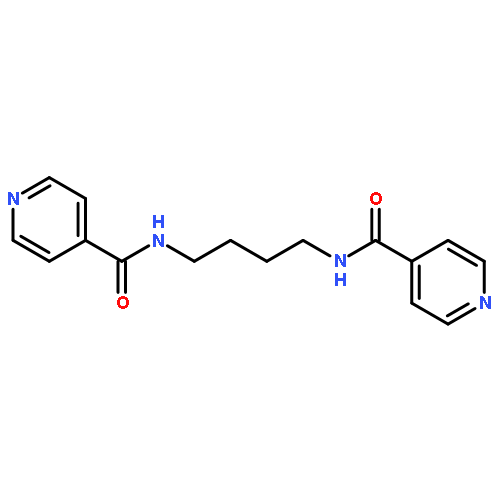 4-Pyridinecarboxamide, N,N'-1,4-butanediylbis-