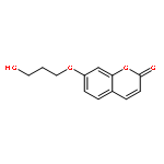 2H-1-Benzopyran-2-one, 7-(3-hydroxypropoxy)-