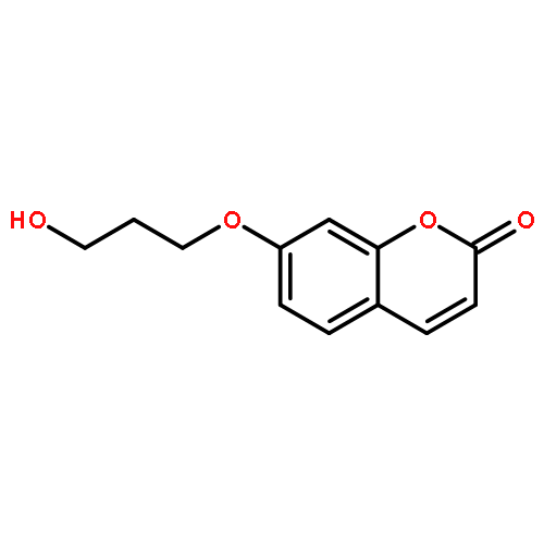 2H-1-Benzopyran-2-one, 7-(3-hydroxypropoxy)-