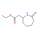 1H-Azepine-2-acetic acid, hexahydro-7-oxo-, ethyl ester