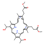 METHYL 3-[8,13-BIS(1-HYDROXYETHYL)-18-(3-METHOXY-3-OXOPROPYL)-3,7,12,17-TETRAMETHYL-22,23-DIHYDROPORPHYRIN-2-YL]PROPANOATE 