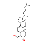 Cholest-7-ene-4-methanol, 3-hydroxy-, (3b,4a,5a)-