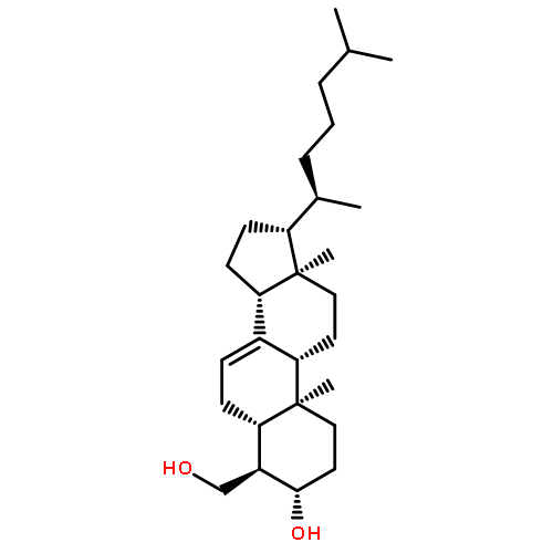 Cholest-7-ene-4-methanol, 3-hydroxy-, (3b,4a,5a)-