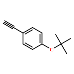 1-ETHYNYL-4-[(2-METHYLPROPAN-2-YL)OXY]BENZENE 