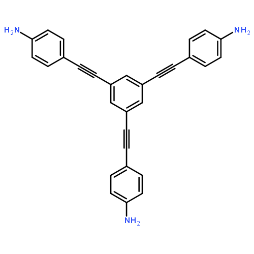 Benzenamine, 4,4',4''-(1,3,5-benzenetriyltri-2,1-ethynediyl)tris-