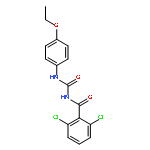 Benzamide, 2,6-dichloro-N-[[(4-ethoxyphenyl)amino]carbonyl]-