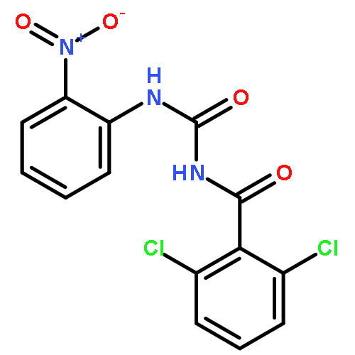 Benzamide, 2,6-dichloro-N-[[(2-nitrophenyl)amino]carbonyl]-