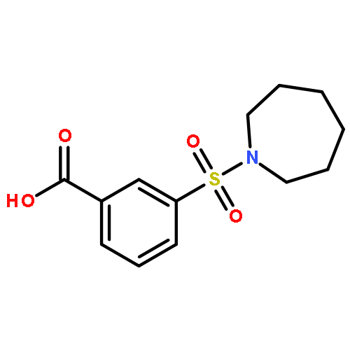 3-(1-azepanylsulfonyl)benzoic acid