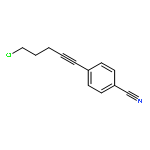 Benzonitrile, 4-(5-chloro-1-pentynyl)-