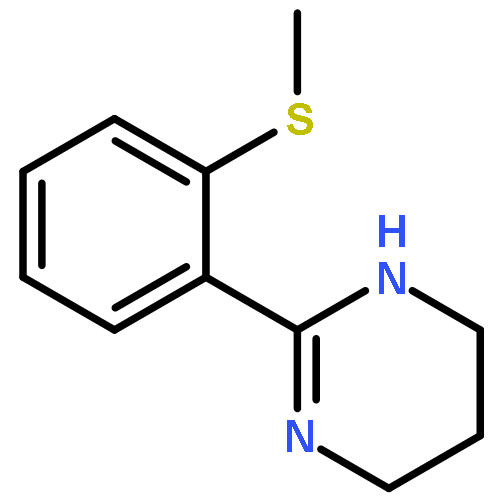 Pyrimidine, 1,4,5,6-tetrahydro-2-[2-(methylthio)phenyl]-