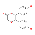 1,4-Dioxan-2-one, 5,6-bis(4-methoxyphenyl)-, (5S,6S)-