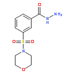 3-(4-morpholinylsulfonyl)benzohydrazide