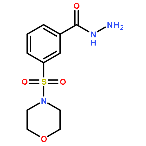 3-(4-morpholinylsulfonyl)benzohydrazide