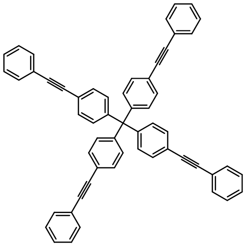 1-(2-PHENYLETHYNYL)-4-[TRIS[4-(2-PHENYLETHYNYL)PHENYL]METHYL]BENZENE 