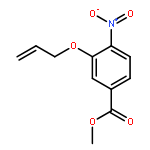 Benzoic acid, 4-nitro-3-(2-propenyloxy)-, methyl ester