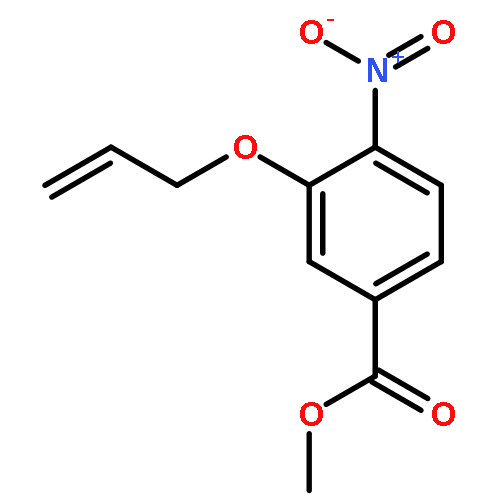 Benzoic acid, 4-nitro-3-(2-propenyloxy)-, methyl ester