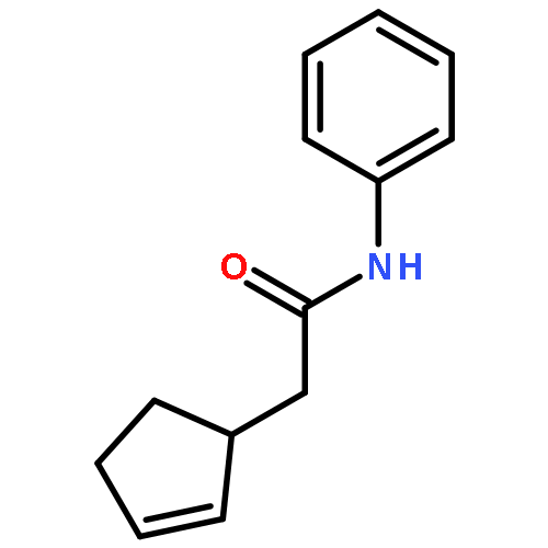 2-Cyclopentene-1-acetamide, N-phenyl-